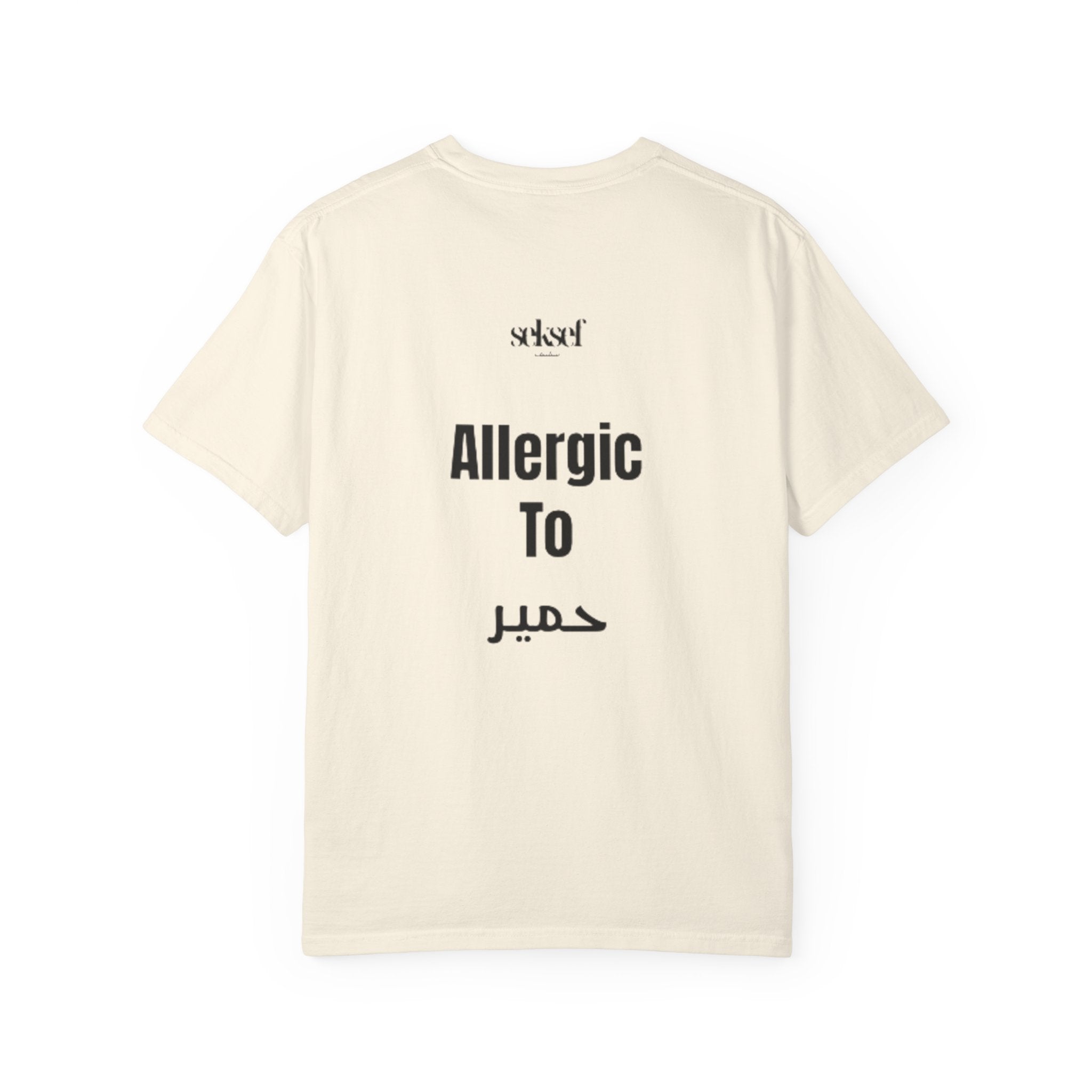 T-shirt ‘Allergic to hmir’