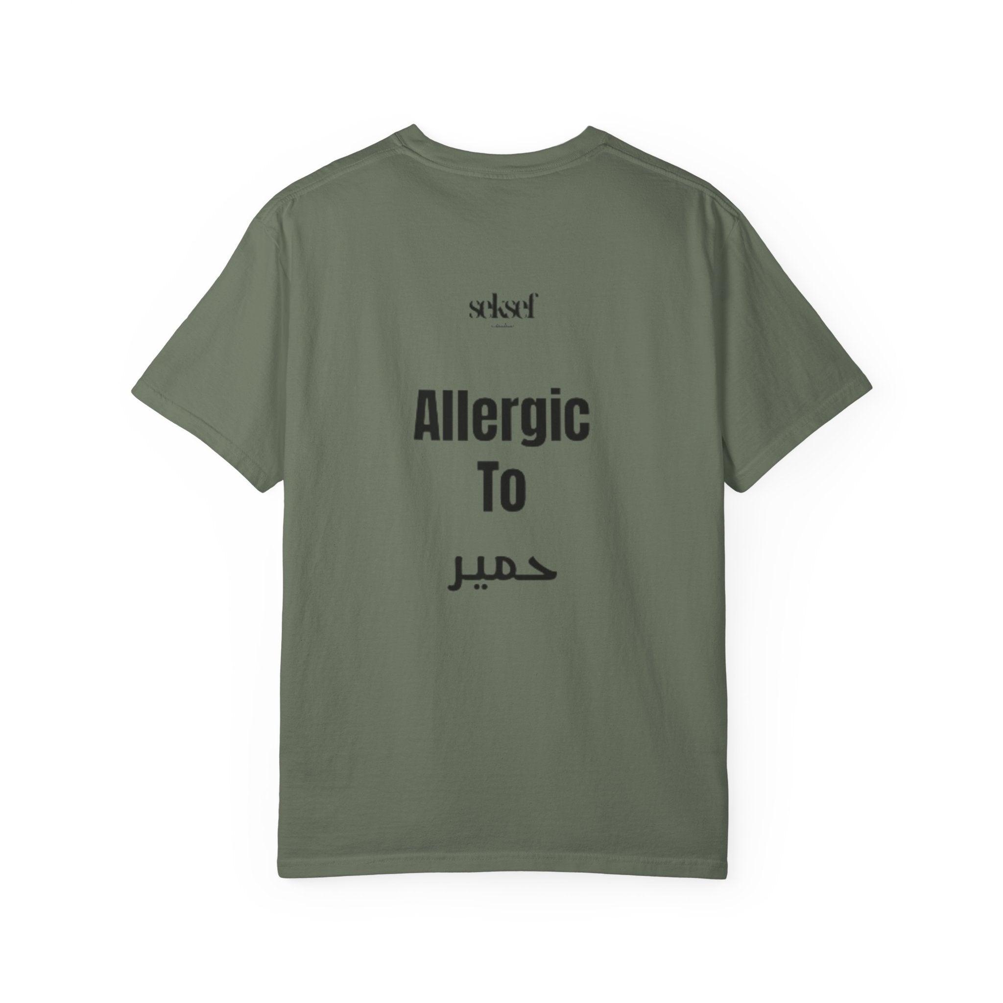 T-shirt ‘Allergic to hmir’